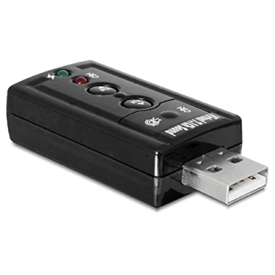 Bild av Delock Ljudkort 24 bitars 96 kHz 7.1 USB 2.0 CM6533
