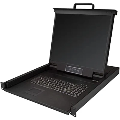 Bild av StarTech.com 1U 19&quot; Rackmount LCD console USB + PS/2 KVM