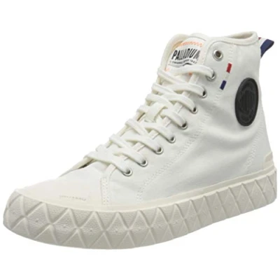 Bild av Palladium Unisex Palla Ace Cvs Mid Sneaker, Vit, 42 EU