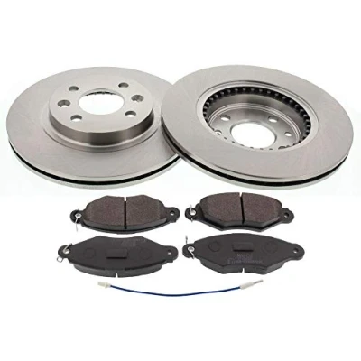 Bild av MAPCO 47156 Disques et plaquettes de freins Essieu avant ventilé contact signal d&#039;usure inclus RENAULT: Kangoo I, I Express