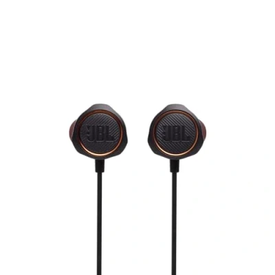 Bild av JBL Quantum 50 In ear Bluetooth Gaming hörlurar med Volymreglage, och Multifunktionsknapp, Kompatibla PC, Mobil Konsoler, svart