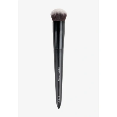 Bild av Brushworks NO. 2 Buffing Foundation Brush Sminktillbehör, Storlek: One Size, Black