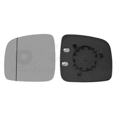 Bild av VAN WEZEL 5896837 Miroir De Rétroviseur gauche VOLKSWAGEN: Transporter 5 Bus, Multivan (7HM,