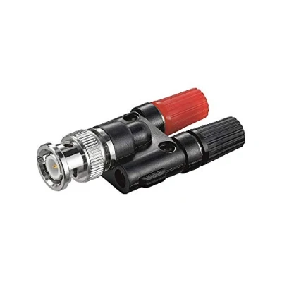 Bild av Wentronic 11401 GB Bnc hane till 2x 4 mm banan hona ljudadapter