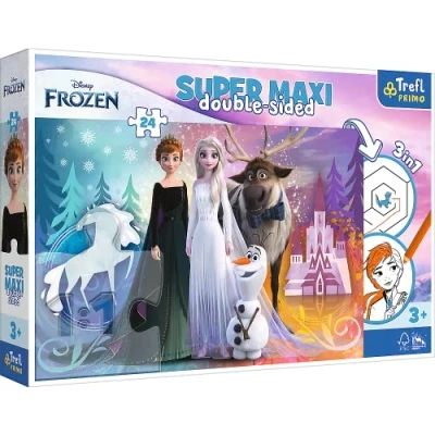 Bild av Trefl Primo Frozen Super Maxi Pussel 24 Bitar