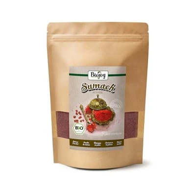 Bild av Biojoy Ekologiskt sumac pulver, för te (500 g), 5% Stensalt