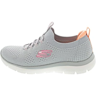 Bild av Skechers Dam Summits Top Player sneakers, Grå multi gym, 37 EU