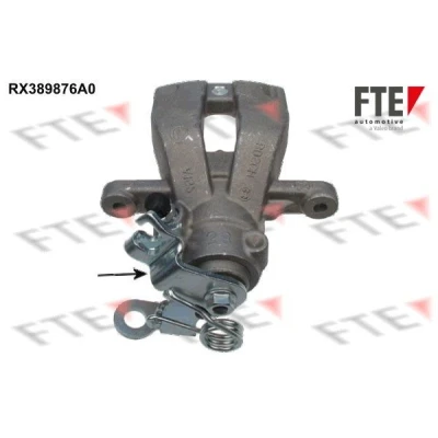 Bild av FTE 9290746 Étrier de frein gris Aluminium Essieu arrière droit sans fixation FIAT: Stilo 3/5 portes, BRAVO 2, Multi Wagon, LANCIA: DELTA 3