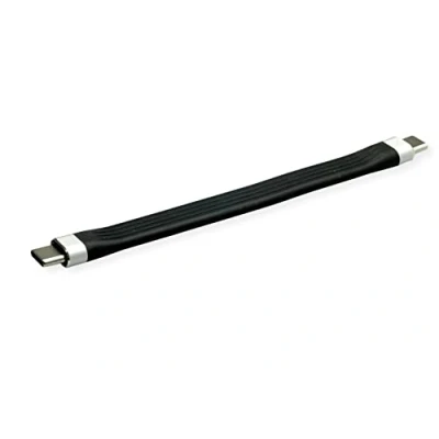 Bild av ROLINE 11.02.9054, 0,11 m, USB C, 3.2 Gen 2 (3.1 2), 10 Gbit/s, Svart
