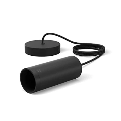 Bild av Philips Hue pendel E27 uttag, 1 lampa, svart