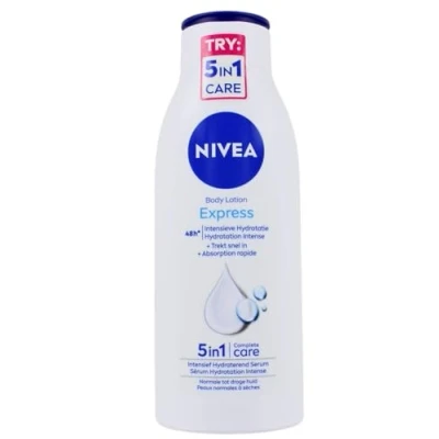 Bild av 3 x NIVEA Body Lotion&quot;Express&quot; för normal hud 400 ml
