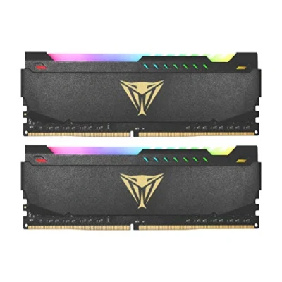 Bild av Patriot Viper Steel RGB DDR4 kit 32 GB: 2 x 16 GB DIMM 288 pin 3600 MHz / PC4 28800 unbuffered