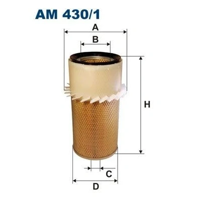 Bild av Luftfilter FILTRON AM 430/1