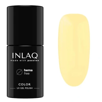 Bild av INLAQ® UV nagellack olika färger pastellfärger Sweet Candies Collection Banana Mania färg 6 ml