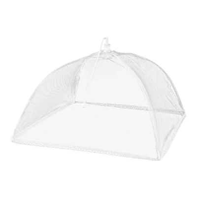 Bild av Schellenberg 50780, vit flughuva vikbar, skydd för mat och frukt, flug myggskydd, polyester