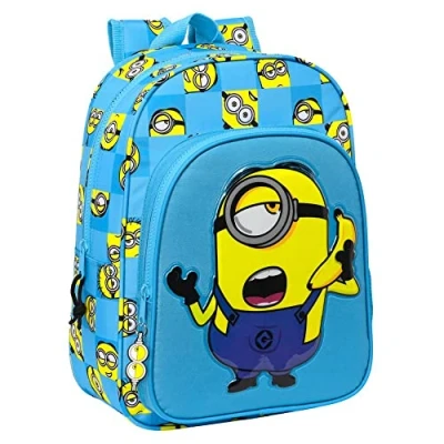 Bild av Cartable Minions Minionstatic Bleu (26 x 34 11 cm)
