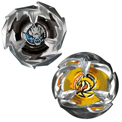 Bild av Beyblade X Gale Wyvern 3 60T &amp; Sword Dran 80B dubbelset