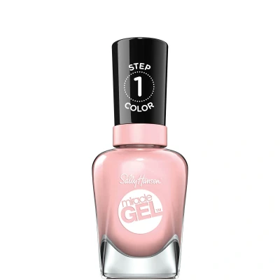 Bild av Sally Hansen Miracle Gel nagellack utan konstgjord UV ljushylla rosa, med intensiv glänsande gelfinish, nr 238, (1 x 14,7 ml)