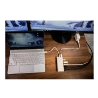 Bild av j5create USB Type C Dual HDMI Mini Dock (with Ethernet and PD)