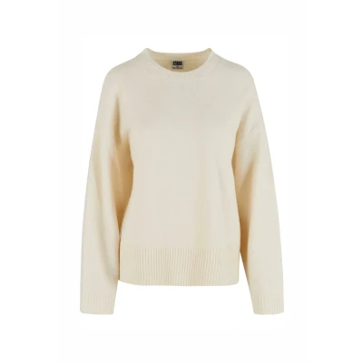 Bild av Urban Classics Damtröja Ladies Soft Oversized sweater, överdimensionerad tröja för kvinnor, extra mjuk, storlekar XS 5XL, Vit, M