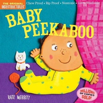 Bild av Indestructibles: Baby Peekaboo: Chew Proof · Rip Nontoxic 100% Washable (Book for Babies, Newborn Books, Safe to Chew)