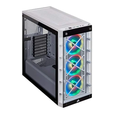 Bild av Corsair iCUE 465X RGB Mid Tower ATX Smart Case, White