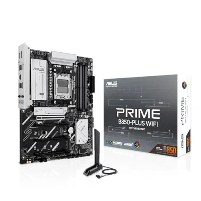 Bild av ASUS PRIME B850 PLUS WIFI Moderkort AMD AM5 socket DDR5 RAM ATX