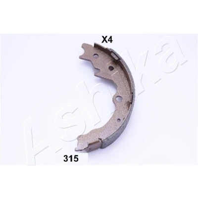 Bild av Bromsbackar, sats, parkeringsbroms, Bakaxel, mazda mpv i, ii, LCY14439Z, S10H4439Z, S10H 443 9ZA