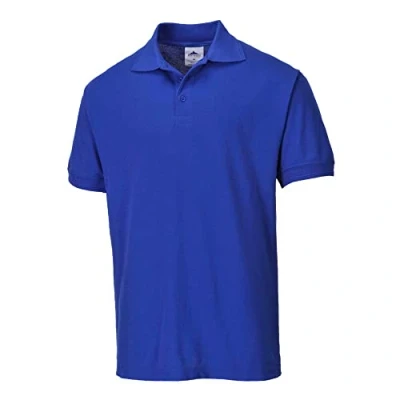 Bild av PORTWEST B210 pikétröja naples, kungsblå, 4XL, B210RBR4XL