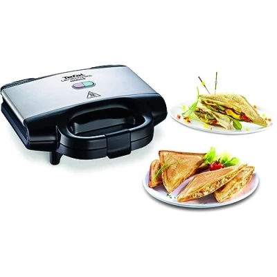 Bild av Tefal SM 1552 Ultracompact INOX Kompaktgrill, 700 W, Silver