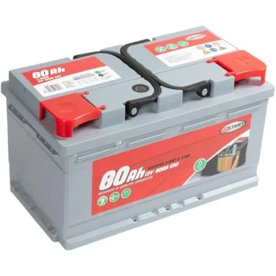 Bild av Batteri Stop&amp;Start 80AH 12V 720A (EN1) förseglad höger pol L3 låda