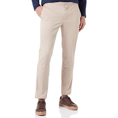 Bild av Hackett London Herr Perfect Tencel Chino byxor, solbrända, 37W/34L, SOLBRÄNNA, 37W x 34L