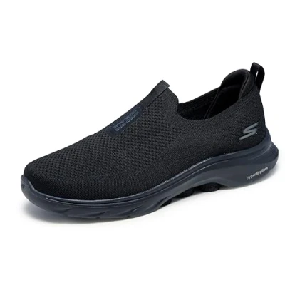 Bild av Skechers Performance GO WALK 7 SLIP ON Promenadskor, Storlek: 43.5, Black Textil