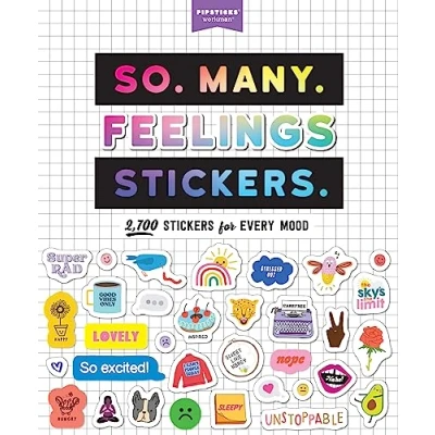 Bild av So. Many. Feelings Stickers.: 2,700 Stickers for Every Mood