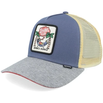 Bild av Djinns Blå Trucker Keps Hft Cap Dnc New 1.4 Slate/Heather Grey @ Hatstore