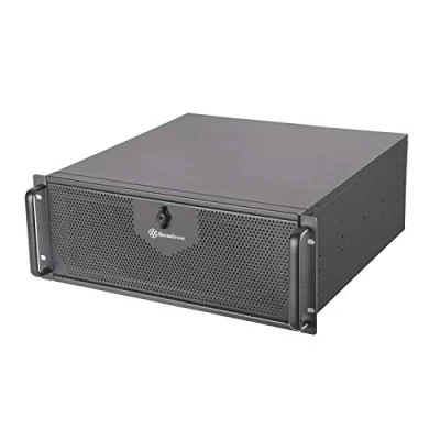 Bild av SilverStone Technology RM42 502, 4U rackmount serverhölje, 240 mm AIO, USB typ C, Kensington lås, SST 502B
