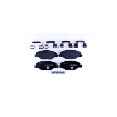 Bild av HELLA 8DB 355 020 521 Jeu de plaquettes frein non préparé pour indicateur d&#039;usure avec vis d&#039;étrier accessoires