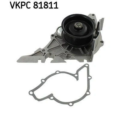 Bild av SKF VKPC 81811 Pompe à eau avec joints Matière plastique pour système dentrainement courroie trapézoïdale nervures AUDI: A4 B5 Avant, Berline