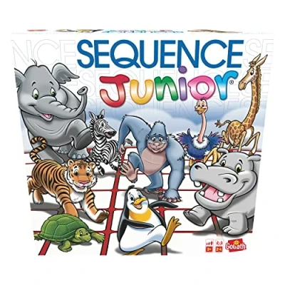 Bild av Goliath Sequence Junior Edition My First Game Brädspel för barn Från 3 år kortversion bilder de små Strategispel att spela med familjen 2 till 4 spelare