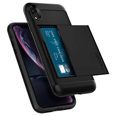 Bild av Spigen Ultra Hybrid Skal kompatibel med iPhone XR Case Fodral Svart
