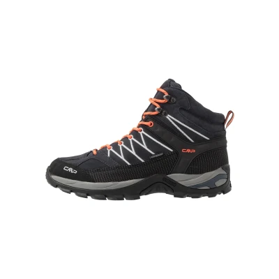 Bild av CMP Rigel MID WP Hikingskor, Storlek: 42, Antracite/flash orange Skinn/syntet