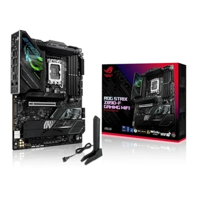 Bild av ASUS ROG STRIX Z890 F GAMING WIFI Moderkort Intel LGA1851 socket DDR5 RAM ATX