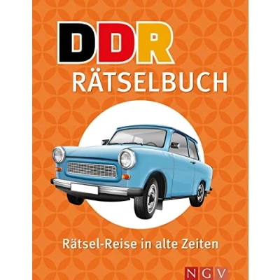 Bild av DDR Rätselbuch Rätsel Reise in alte Zeiten: Rätseln, erinnern, Spaß haben. Die Geschenkidee für Ostalgiker
