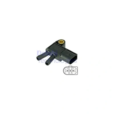 Bild av DELPHI DPS00013 Capteur, pression des gaz échappement MERCEDES BENZ: Classe A, C Berline, B