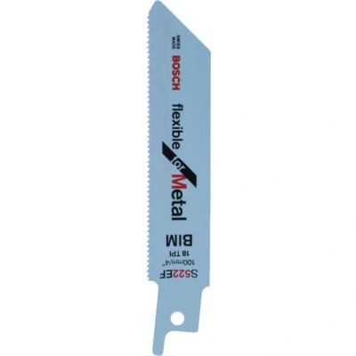 Bild av TIGERSÅGBLAD S522EF 5ST METALL 18TPI 100MM 0,9 Beijerbygg Byggmaterial