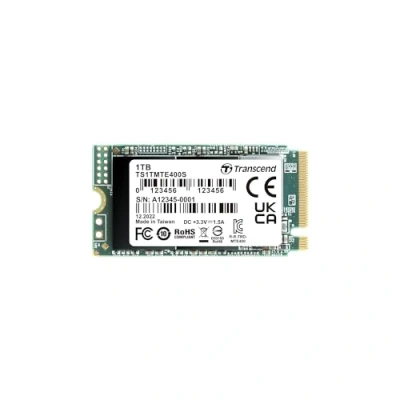 Bild av Transcend MTE400S 1 TB NVMe PCIe Gen3 x 4 M.2 2242 Internal Solid State Drive (SSD) 3D TLC NAND (TS1TMTE400S)