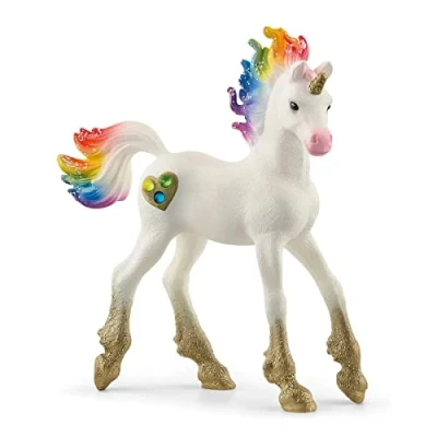 Bild av SCHLEICH Regnbågsenhörning Spelfigur, Flerfärgad, 8.5 x 2.6 9.4 cm
