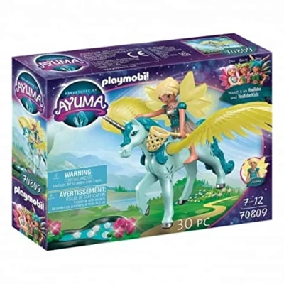 Bild av PLAYMOBIL Adventures of Ayuma 70809 Crystal Fairy med enhörning, leksak för barn i åldern 7+