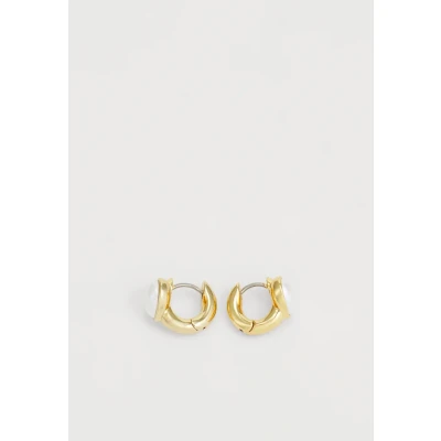 Bild av kate spade new york KEEP Sparkling Huggie Örhänge cream/goldcoloured, Storlek: One Size, Cream/gold coloured