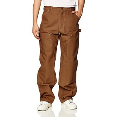Bild av Carhartt herr Byxor Loose Fit Firm Duck Double Front Work utility Pant, BRUN, 31W / 32L